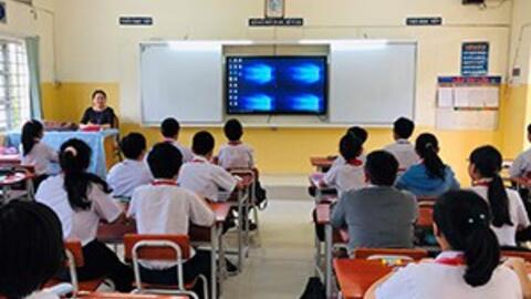Mô hình trường học thông minh tại Trường THCS Nguyễn An Khương