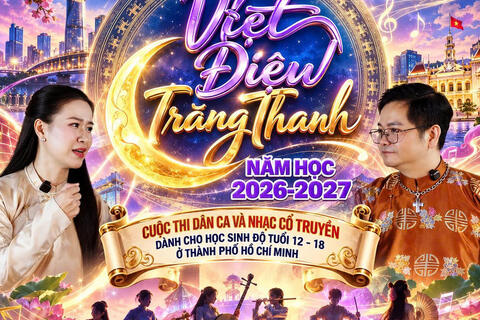 VIỆT ĐIỆU TRĂNG THANH NĂM HỌC 2026 - 2027 ĐẾM NGƯỢC ĐẾN HẠN NỘP BÀI DỰ THI