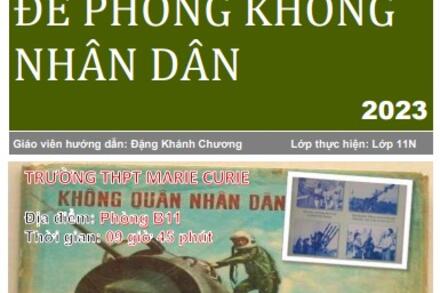 Kiến thức về phòng không nhân dân