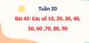 CÁC SỐ 10 20 30 40 50 60 70 80 90