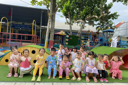 XÂY DỰNG LỚP HỌC HẠNH PHÚC TẠI TRƯỜNG MẦM NON