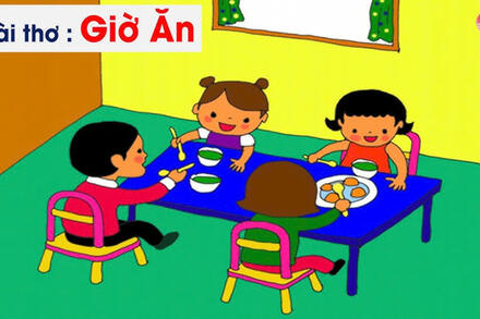 PTNN: THƠ: GIỜ ĂN