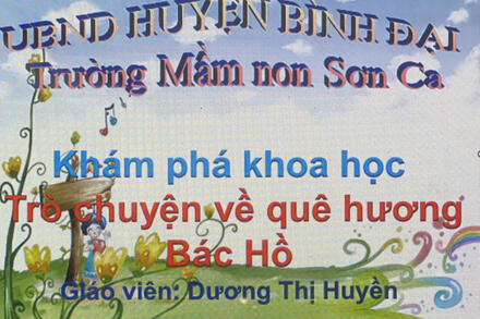 Tìm hiểu quê hương Bác Hồ