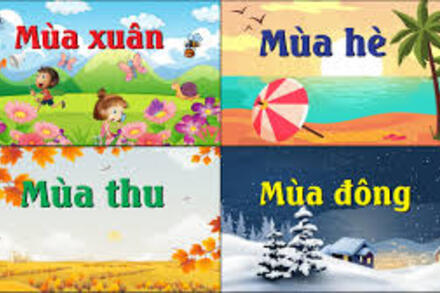 KPKH - CÁC MÙA TRONG NĂM