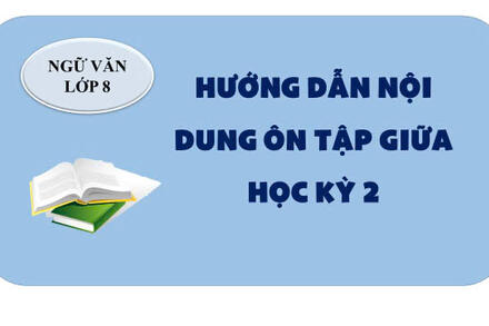 HƯỚNG DẪN NỘI DUNG ÔN TẬP KIỂM TRA GIỮA HỌC KÌ II-MÔN: NGỮ VĂN 8 (24-25)