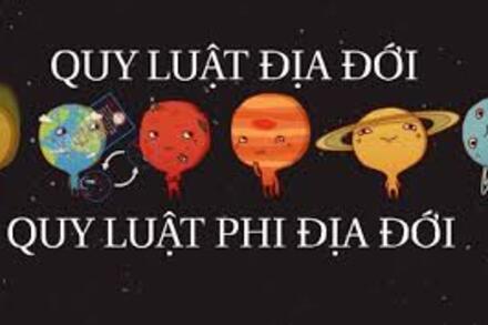 QUY LUẬT ĐỊA ĐỚI VÀ QUY LUẬT PHI ĐỊA ĐỚI
