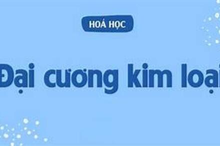 ÔN TẬP ĐẠI CƯƠNG VỀ KIM LOẠI