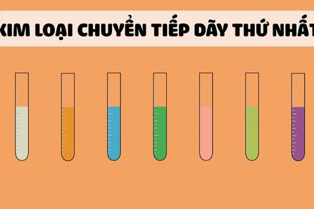 MỘT SỐ THÍ NGHIỆM VỀ KIM LOẠI CHUYỂN TIẾP DÃY THỨ NHẤT