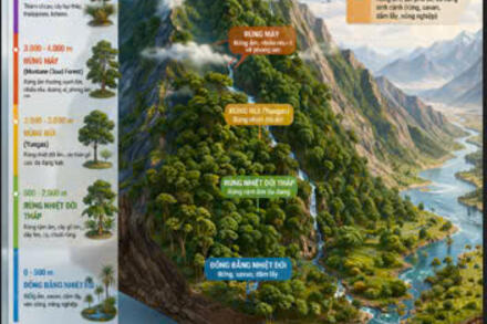 CẤU TRÚC THỰC VẬT THEO ĐỘ CAO