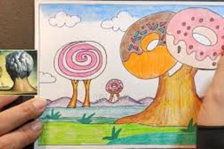 Bài: Tranh siêu thực (luyện tập)