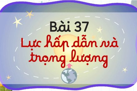 Bài 37: Lực hấp dẫn và trọng lượng
