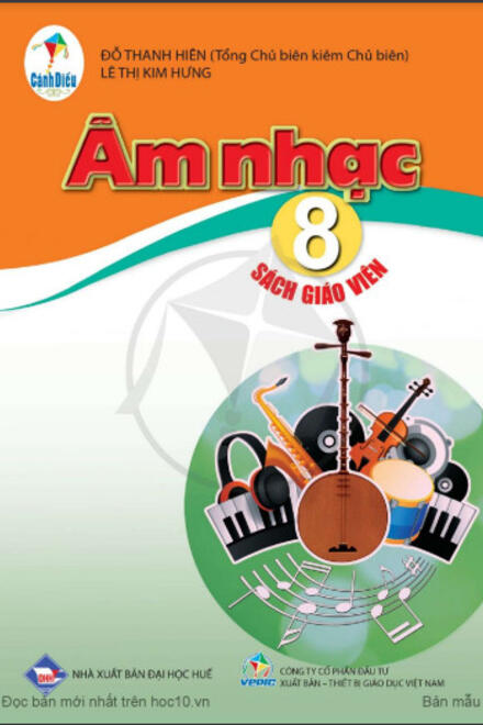 Sách giáo viên - ÂM NHẠC 8 - Cánh diều