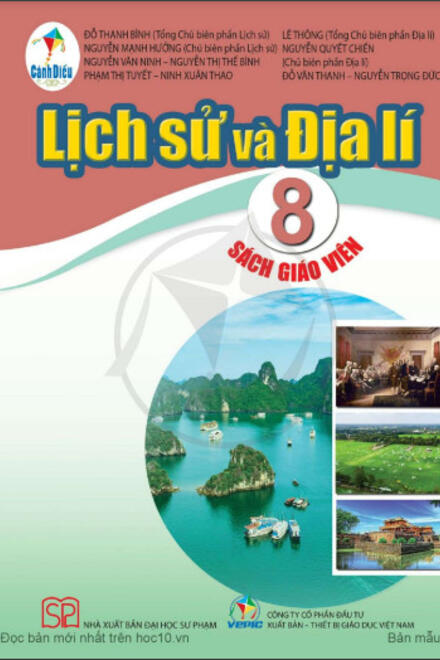 Sách giáo viên - LỊCH SỬ VÀ ĐỊA LÍ 8 - Cánh diều