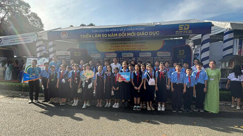 Hành trình trải nghiệm “Em yêu thành phố của em – Sài Gòn Rong Ca” dành cho học sinh khối 6 (17–19/11/2025).