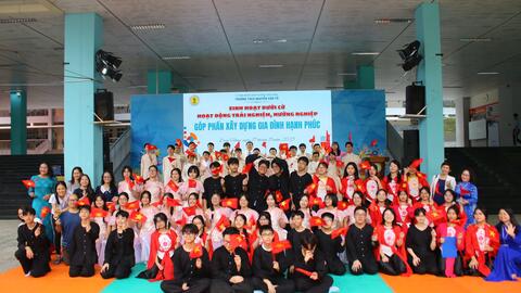 Sinh hoạt dưới cờ - HĐTN LỚP 9/5 – 9/6