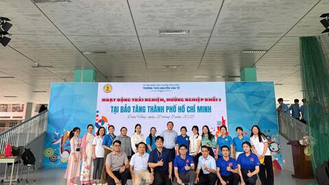 Hành trình trải nghiệm của học sinh khối 7 tại Bảo tàng Thành phố Hồ Chí Minh