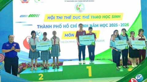 Chúc mừng thành tích thể thao của học sinh THCS Nguyễn Văn Tố.