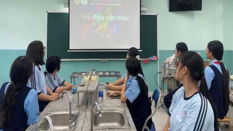Hoạt động tháng 4 - CLB Khoa học tự nhiên - Hoạt động tổng kết năm học 2025 - 2026