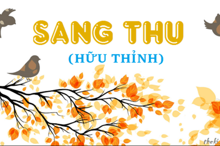 Ngữ Văn 7: Sang Thu