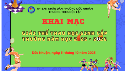 GIẢI THỂ THAO HỌC SINH CẤP TRƯỜNG NĂM HỌC 2025-2026