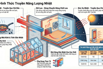 Các hình thức truyền năng lượng nhiệt