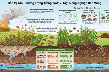 Bảo vệ môi trường trong trồng trọt