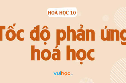 Bài giảng Phương trình tốc độ phản ứng và hằng số tốc độ phản ứng