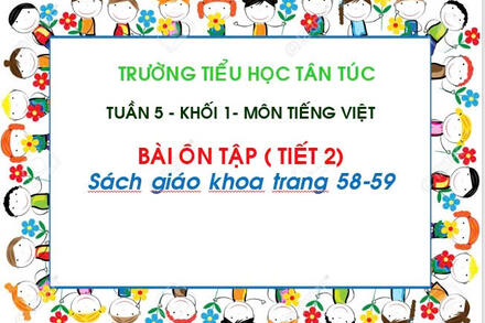 TUẦN 5 - BÀI ÔN TẬP (TIẾT 2)
