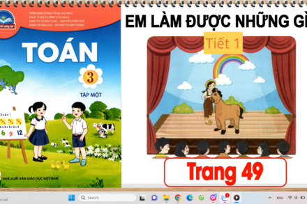 Tuần 9: Em làm được những gì (tiết 1)