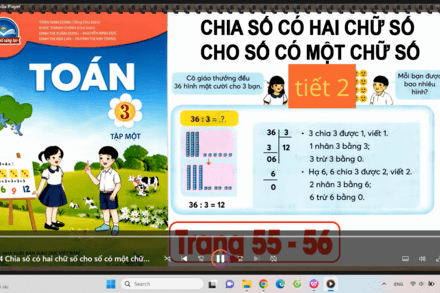Tuần 10: Chia số có hai chữ số cho số có một chữ số ( tiết 2)