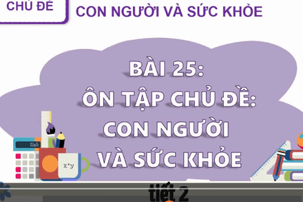 Tuần 29 Bài 25_ Ôn tập chủ đề con người và sức khỏe trang 106 - 107 (tiết 2)