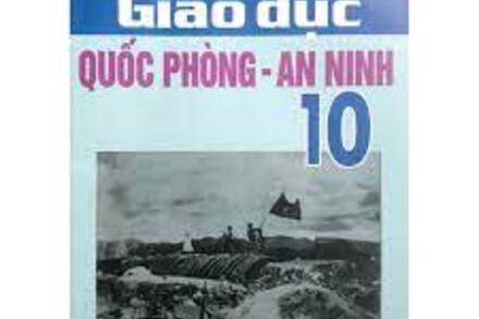 Sách Giáo dục quốc phòng - an ninh lớp 10