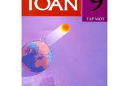 Sách Toán và Bài tập Toán lớp 9