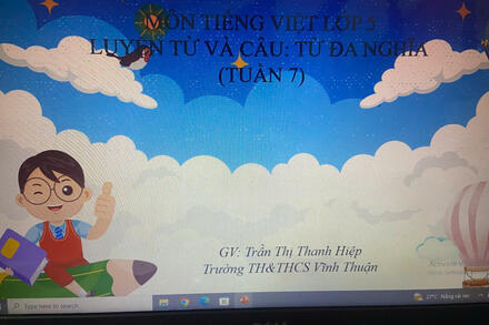 Luyện từ và câu: Từ đa nghĩa