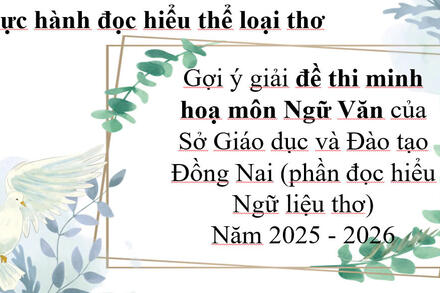 Hướng dẫn giải đề minh hoạ môn Ngữ Văn 2025-2026 - Video 1