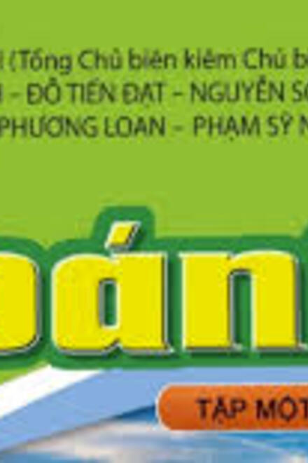 TOÁN 9 - CÁNH DIỀU (TẬP 1)