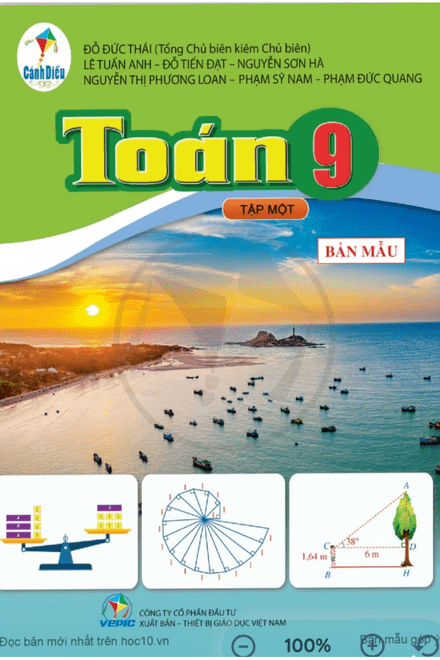 Toán 9 tập 1 Cánh diều