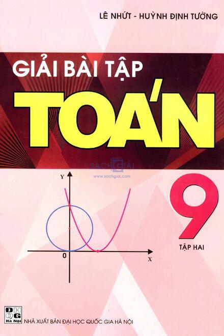 HƯỚNG DẪN GIẢI BT TOÁN 9 – TẬP 2.