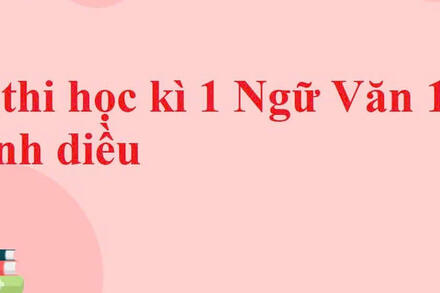 KIỂM TRA CUỐI KÌ 1. KHỐI 12 (2025-2026)