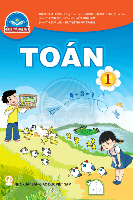 SGK Toán lớp 1 - Bộ sách Chân trời sáng tạo