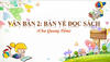 Bài 6: Văn bản 2 - Bàn về đọc sách (Chu Quang Tiềm)