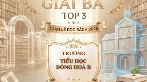 TRƯỜNG TIỂU HỌC ĐÔNG HÒA B GHI DẤU ẤN TẠI “TUẦN LỄ ĐỌC SÁCH 2026”