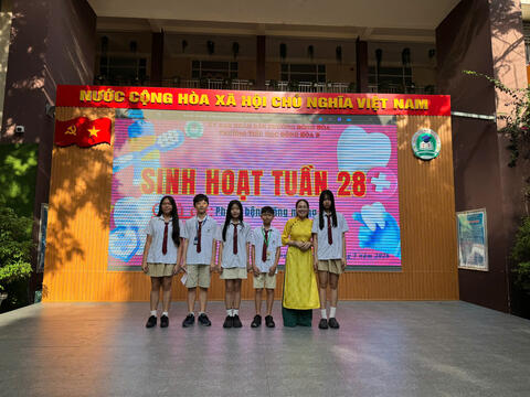 CHÀO CỜ TUẦN 28 – LAN TỎA GIÁ TRỊ YÊU THƯƠNG & NHẬN THỨC