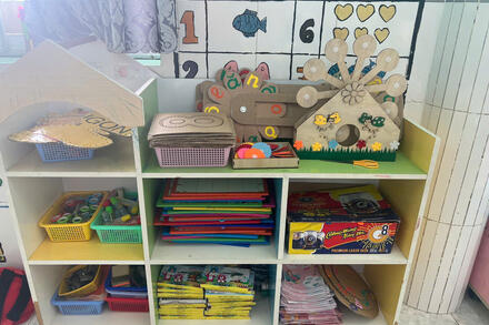 HÌNH ẢNH CÁC CHÁU THAM GIA HOẠT ĐỘNG GÓC