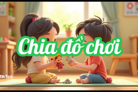 BÀI THƠ Chia đồ chơi_Phạm Thị Bích Liên_ 24-36 tháng