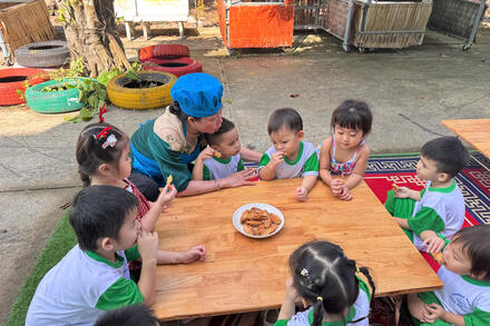 Hoạt động trải nghiệm: Chiên cánh gà