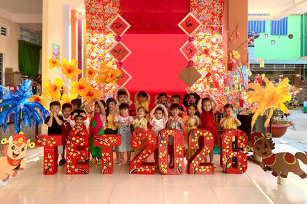 Lớp Mầm 4 Mùng Xuân Bính Ngọ 2026