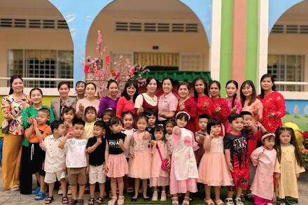 Ngày hội ẩm thực xuân trải nghiệm Bánh xèo - bánh khọt