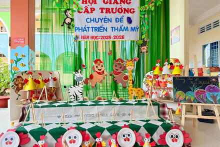 Tạo hình con gà con